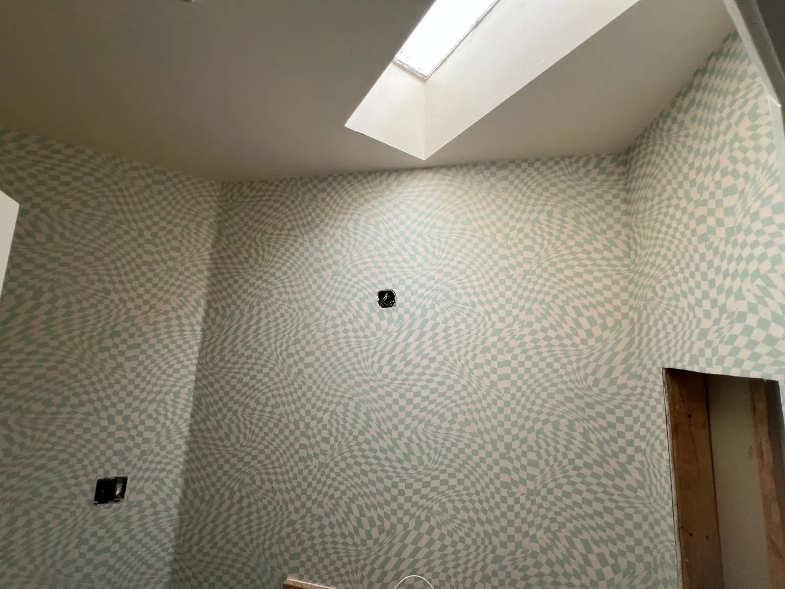 Professional wallpaper installation team at work in Seattle